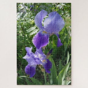 Lila Blume Jigsaw Puzzle