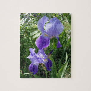 Lila Blume Jigsaw Puzzle