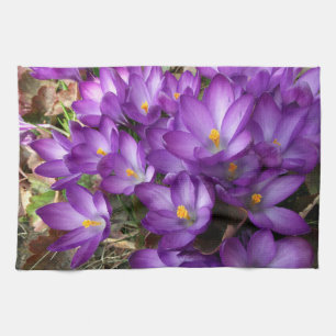 Lila Blume Küchentücher