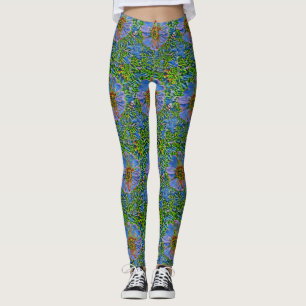 Lila Blume Leggings