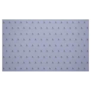 Lila Blume mit Tumbling Aquamarinen Wirbel 60" Stoff