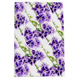 Lila Blume Mittlere Geschenktüte