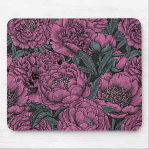 Lila Blume Mousepad