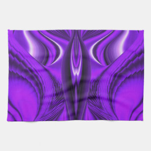 Lila Blume Rainbow Dreams Angel Wings Geschirrtuch