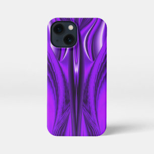 Lila Blume Rainbow Dreams Angel Wings iPhone 13 Mini Hülle