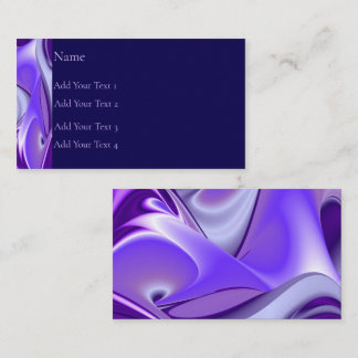Lila Blume Rainbow Dreams Business Card Visitenkarte
