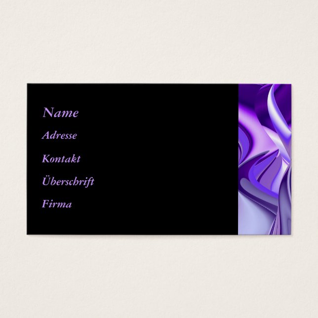 Lila Blume Regenbogen Träume (Vorderseite)