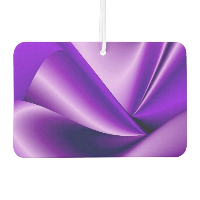 Lila Blume Regenbogen Träume Autolufterfrischer (Vorderseite)