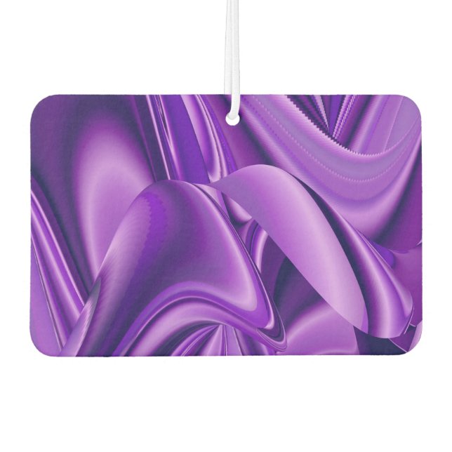 Lila Blume Regenbogen Träume Autolufterfrischer (Vorderseite)