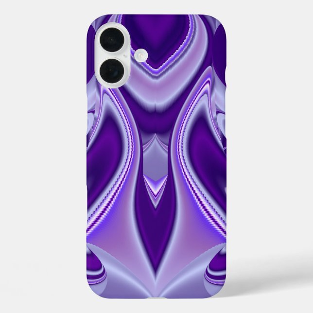Lila Blume Regenbogen Träume Case-Mate iPhone Hülle (Rückseite)