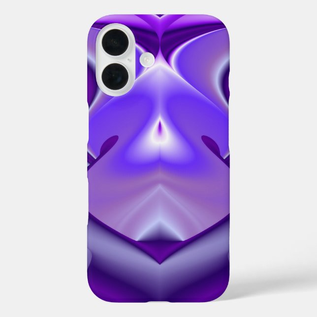 Lila Blume Regenbogen Träume Case-Mate iPhone Hülle (Rückseite)