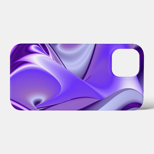 Lila Blume Regenbogen Träume Case-Mate iPhone Hülle (Rückseite (Horizontal))