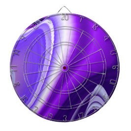 Lila Blume Regenbogen Träume Dartscheibe