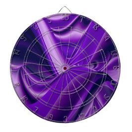 Lila Blume Regenbogen Träume Dartscheibe