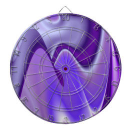 Lila Blume Regenbogen Träume Dartscheibe