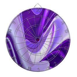 Lila Blume Regenbogen Träume Dartscheibe