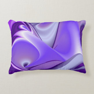 Lila Blume Regenbogen Träume Dekokissen