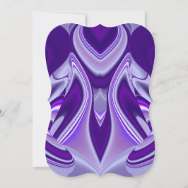 Lila Blume Regenbogen Träume Einladung