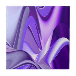 Lila Blume Regenbogen Träume Fliese