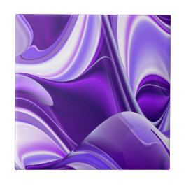 Lila Blume Regenbogen Träume Fliese