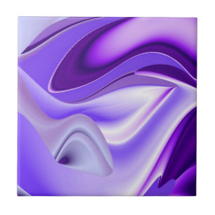 Lila Blume Regenbogen Träume Fliese