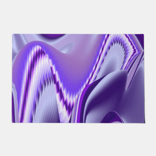 Lila Blume Regenbogen Träume Fußmatte