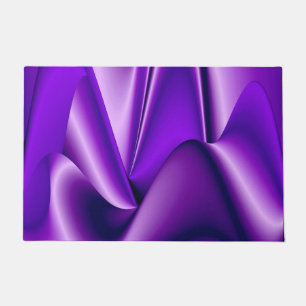 Lila Blume Regenbogen Träume Fußmatte