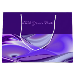 Lila Blume Regenbogen Träume Große Geschenktüte