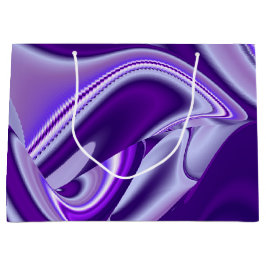 Lila Blume Regenbogen Träume Große Geschenktüte