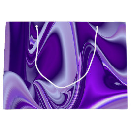 Lila Blume Regenbogen Träume Große Geschenktüte