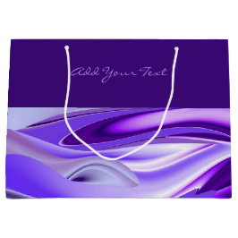 Lila Blume Regenbogen Träume Große Geschenktüte