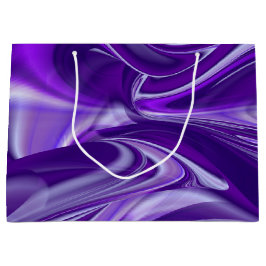 Lila Blume Regenbogen Träume Große Geschenktüte