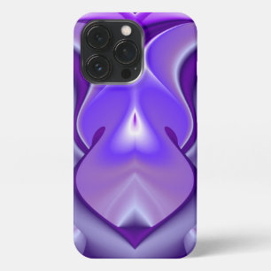 Lila Blume Regenbogen Träume iPhone 13 Pro Hülle