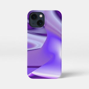 Lila Blume Regenbogen Träume iPhone 13 Mini Hülle