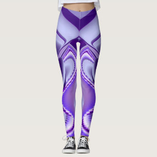 Lila Blume Regenbogen Träume Leggings