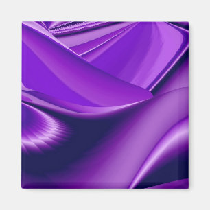 Lila Blume Regenbogen Träume Magnet