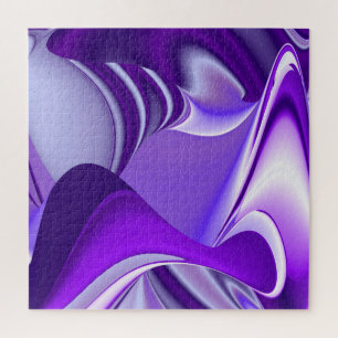 Lila Blume Regenbogen Träume Puzzle