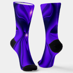 Lila Blume Regenbogenträume, Zwei Sterne Socken