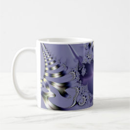 Lila Blume Reisebecher