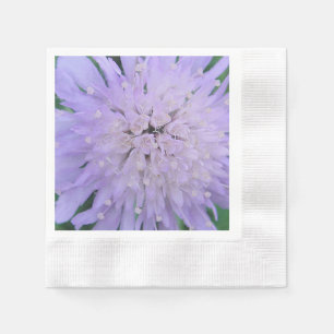 Lila Blume Serviette