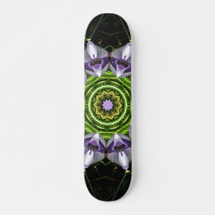 Lila Blume Skateboard