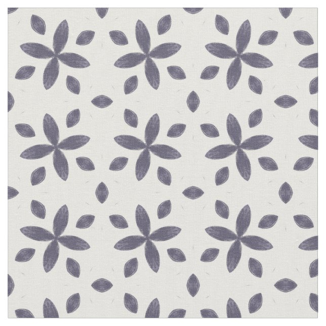 Lila Blume Stoff (Nahaufnahme)