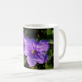 Lila Blume - Tasse