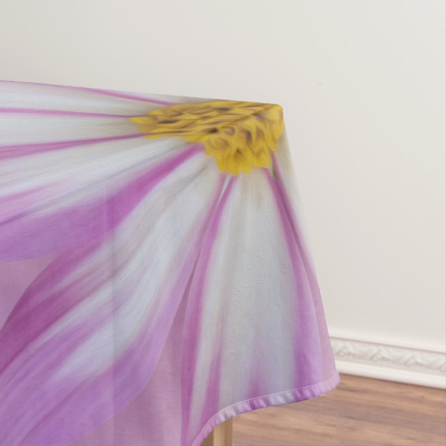 Lila Blume Tischdecke (Beispiel)