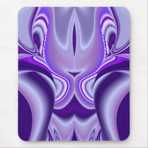 Lila Blume Traum , Abstrakte Fantasie Rainbow Art Mousepad