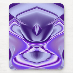 Lila Blume Traum , Abstrakte Fantasie Rainbow Art Mousepad