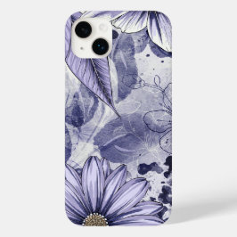 Lila Blume Wasserfarbenhandzeichnung Case-Mate iPhone 14 Pro Max Hülle