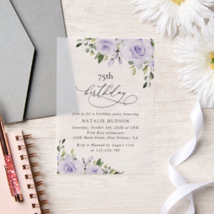 Lila Blumen, Fliederblumen, Boho, Geburtstag