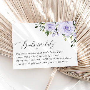 Lila-Blumen, Lilac-Blume, Kinderbücher Begleitkarte