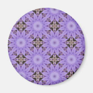 Lila Blumen Magnet